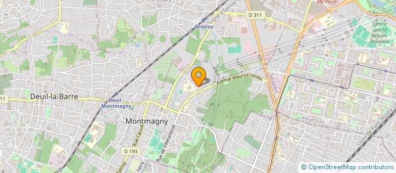 localisation de l'entreprise MADAME HASNA BOUTAHAR  MONTMAGNY