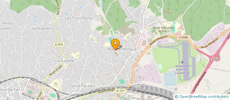 localisation de l'entreprise MADAME HASNA EL FELAHI  NIMES