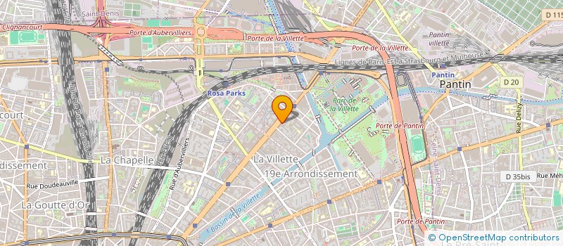 localisation de l'entreprise MADAME HASNA GHALEB  PARIS