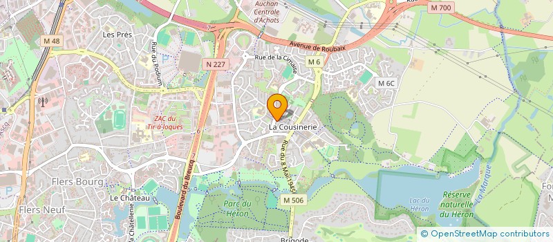 localisation de l'entreprise MADAME HASNA ID BESSLAM à VILLENEUVE-D'ASCQ