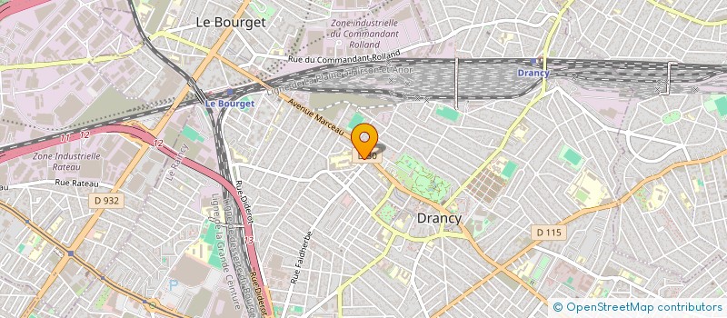 localisation de l'entreprise MADAME HASNAA BOUZIANE à DRANCY