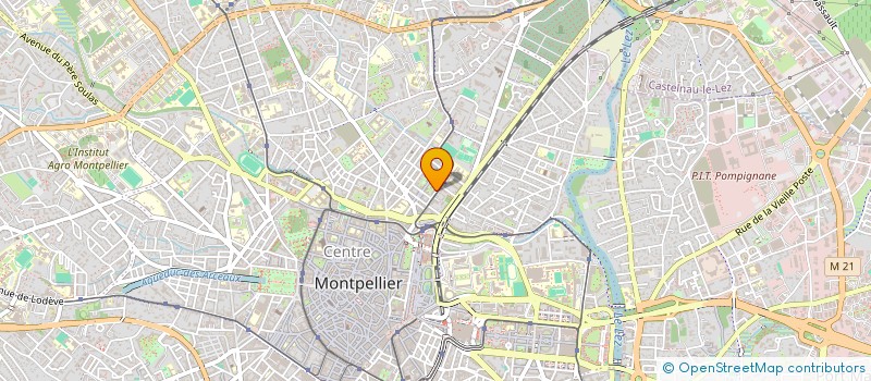 localisation de l'entreprise MADAME HASNAA EL GHARBAOUI à MONTPELLIER