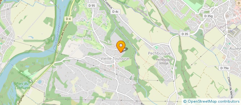 localisation de l'entreprise MADAME HASNAA KHALED  QUINT-FONSEGRIVES