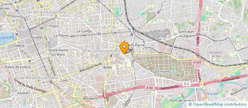 localisation de l'entreprise MADAME HASNAA MHAIT à MARSEILLE