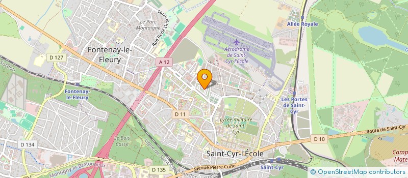 localisation de l'entreprise MADAME HASNAE BOURHALEB  SAINT-CYR-L'ECOLE