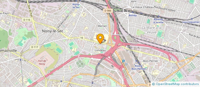 localisation de l'entreprise MADAME HASNAE EL OUAZRAOUI à NOISY-LE-SEC