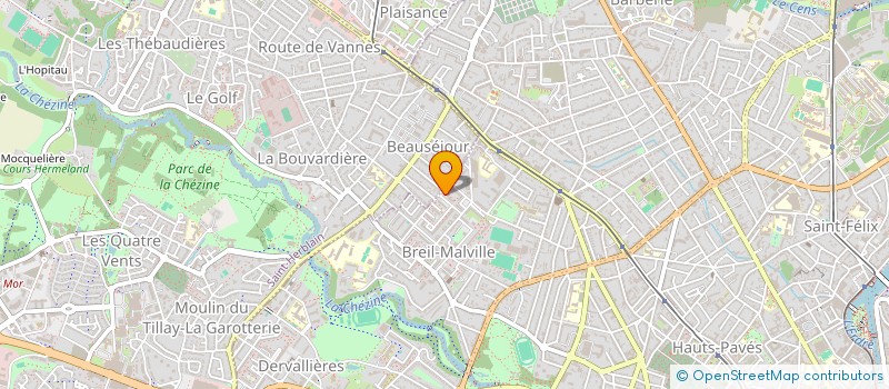 localisation de l'entreprise MADAME HASNYA ALI  NANTES