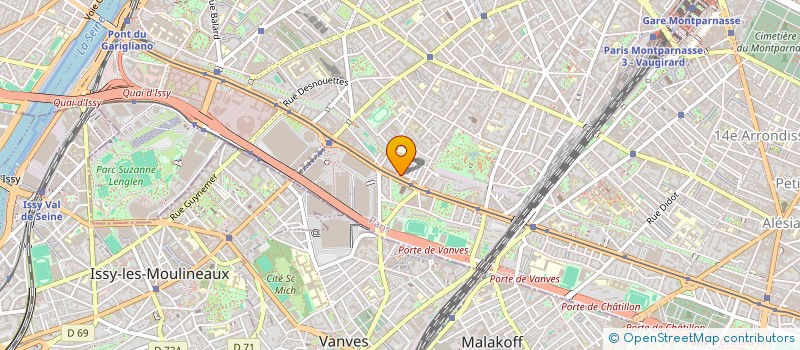 localisation de l'entreprise MADAME HASSANATI MAOULIDA  PARIS