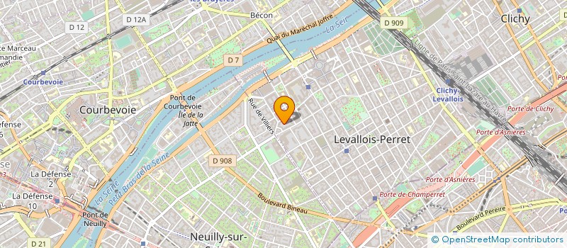localisation de l'entreprise MADAME HASSANIA KARTACHE à LEVALLOIS-PERRET