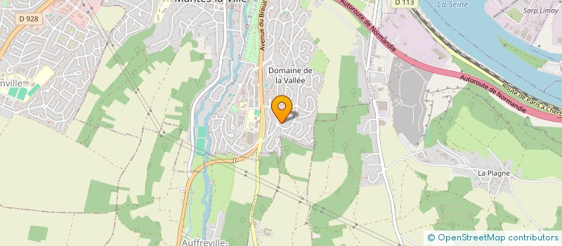 localisation de l'entreprise MADAME HASSANIYA HADDOUCHI  MANTES-LA-VILLE