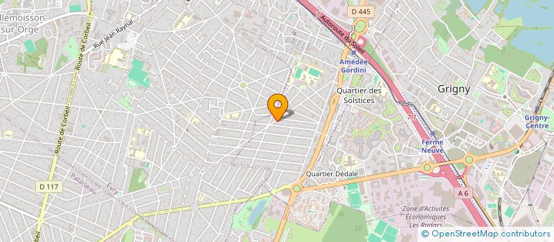 localisation de l'entreprise MADAME HASSIBA BENDIMERED à VIRY-CHATILLON