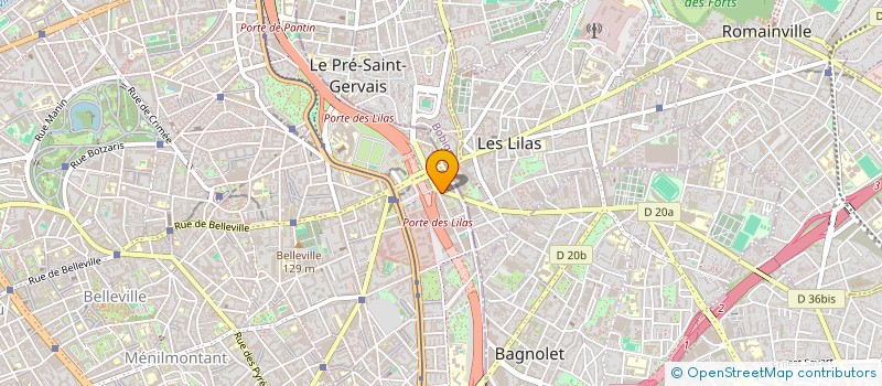 localisation de l'entreprise MADAME HASSIBA FERAHFERAH  PARIS