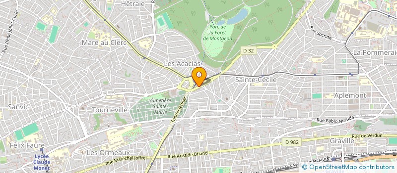 localisation de l'entreprise MADAME HASSIBA SMAIL  LE HAVRE