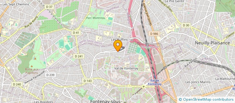 localisation de l'entreprise MADAME HASSIBA TAMAZOUZT à FONTENAY-SOUS-BOIS