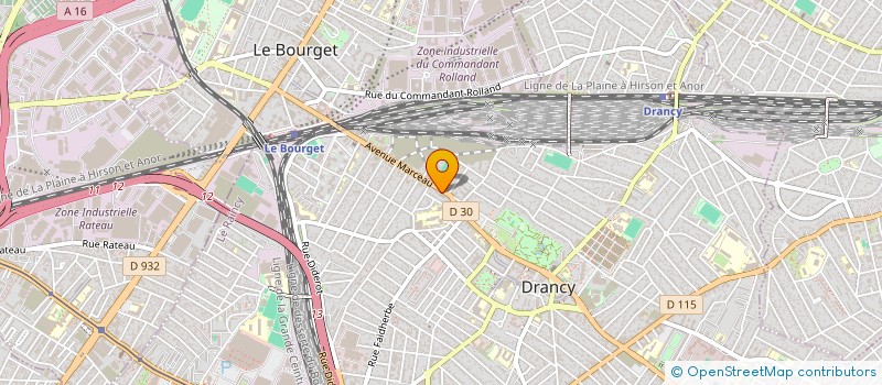 localisation de l'entreprise MADAME HASSIBA ZIANI à DRANCY