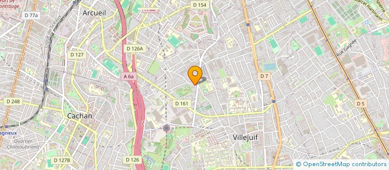 localisation de l'entreprise MADAME HASSINA BOUMAZOUZA  VILLEJUIF