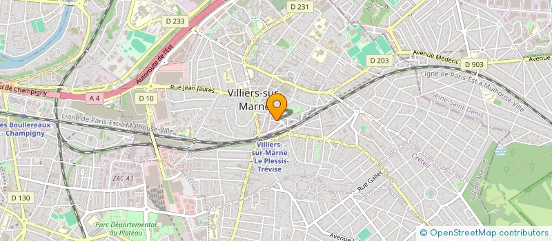 localisation de l'entreprise MADAME HASSINA MAHIDDINE à VILLIERS-SUR-MARNE