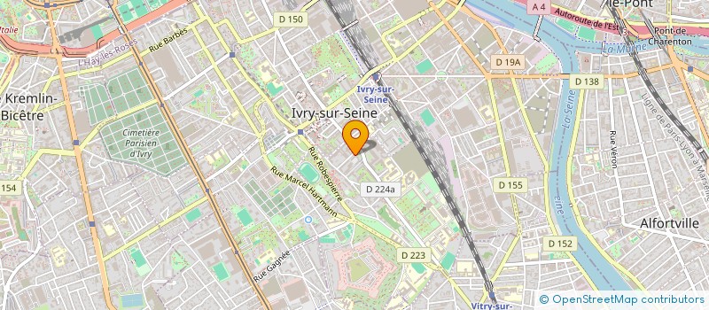 localisation de l'entreprise MADAME HASSINA MEDDOURI  IVRY-SUR-SEINE