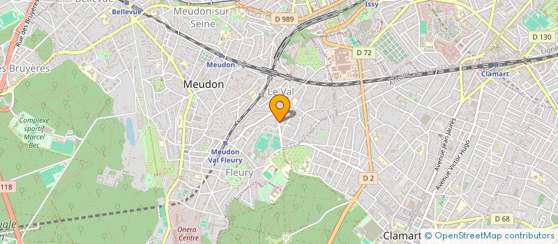localisation de l'entreprise MADAME HASSINAT ABDOU à MEUDON