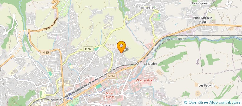 localisation de l'entreprise MADAME HASSNA JBARI  GAP