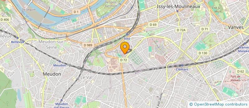 localisation de l'entreprise MADAME HASTI NOSRATI  ISSY-LES-MOULINEAUX