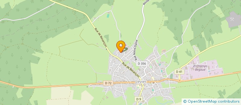 localisation de l'entreprise MADAME HATICE AVDATEK  LEVIER