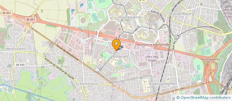 localisation de l'entreprise MADAME HATICE DURAK à STRASBOURG