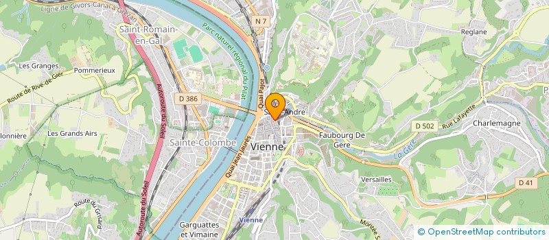 localisation de l'entreprise MADAME HATICE GOBES à VIENNE