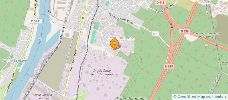 localisation de l'entreprise MADAME HATICE KARACAYIR à PETIT-COURONNE