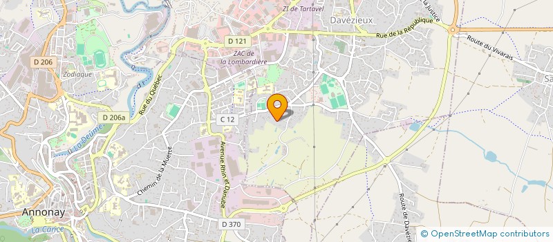 localisation de l'entreprise MADAME HATICE KILICASLANOGLU  DAVEZIEUX