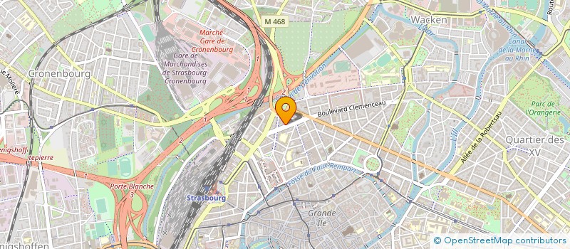 localisation de l'entreprise MADAME HATICE KURT à STRASBOURG