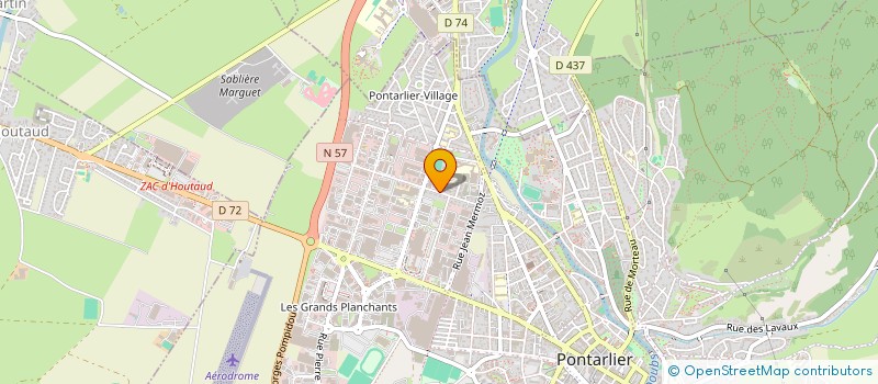 localisation de l'entreprise MADAME HATICE KURU à PONTARLIER
