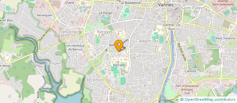 localisation de l'entreprise MADAME HATICE MESTANOGLU à VANNES