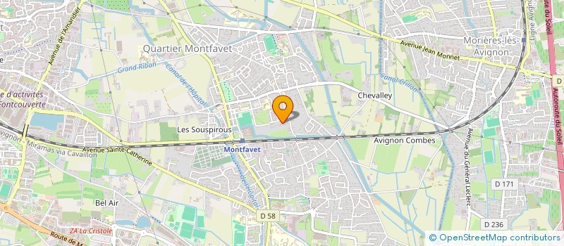 localisation de l'entreprise MADAME HATICE METIN  AVIGNON