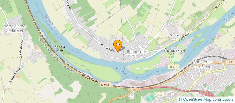 localisation de l'entreprise MADAME HATICE OZKAN  BENNECOURT