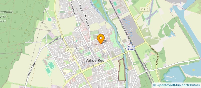 localisation de l'entreprise MADAME HATICE SENCAN  VAL-DE-REUIL