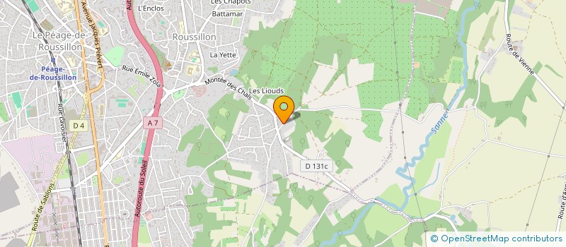 localisation de l'entreprise MADAME HATICE SENER  ROUSSILLON