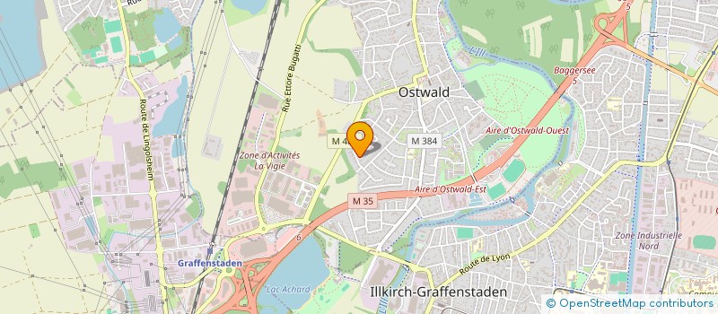 localisation de l'entreprise MADAME HATICE YILDIZ  OSTWALD