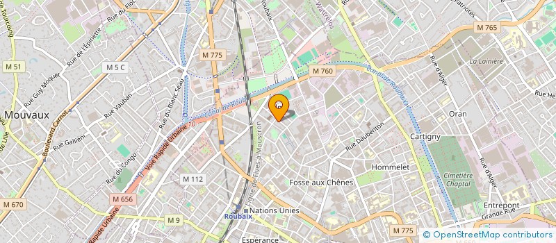 localisation de l'entreprise MADAME HATIDZA ISMAILI  SAINT-LOUIS