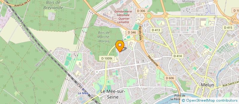 localisation de l'entreprise MADAME HATOUMATA SOUKO  LE MEE-SUR-SEINE