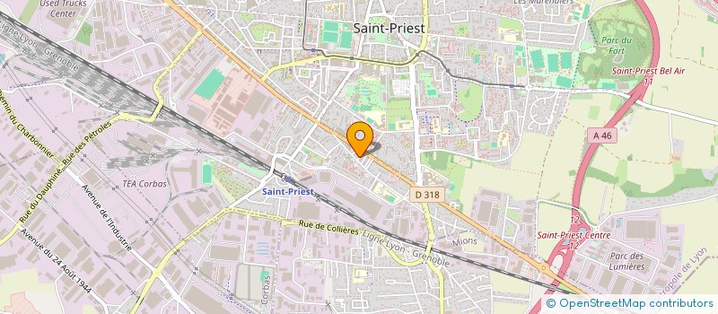 localisation de l'entreprise MADAME HATUN PALTA  SAINT-PRIEST