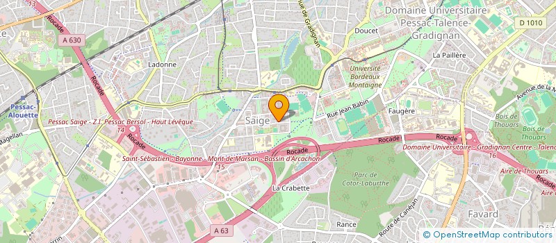 localisation de l'entreprise MADAME HATUN SACINTI à PESSAC