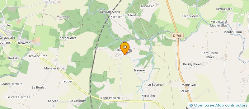 localisation de l'entreprise MADAME HAUDE TANGUY  BRECH