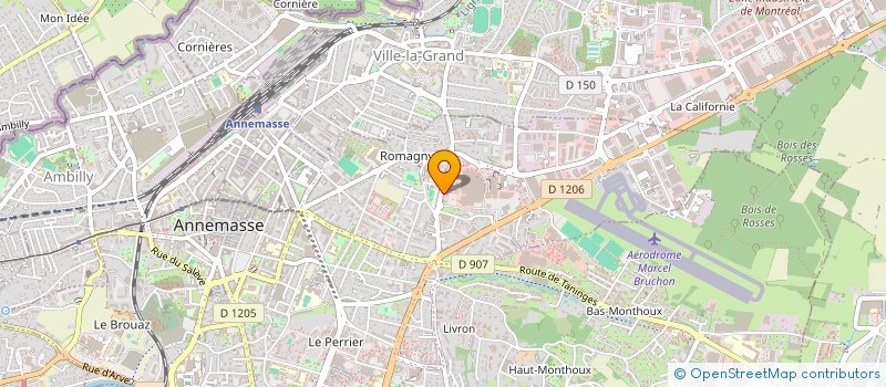 localisation de l'entreprise MADAME HAVE ALIAJ  ANNEMASSE