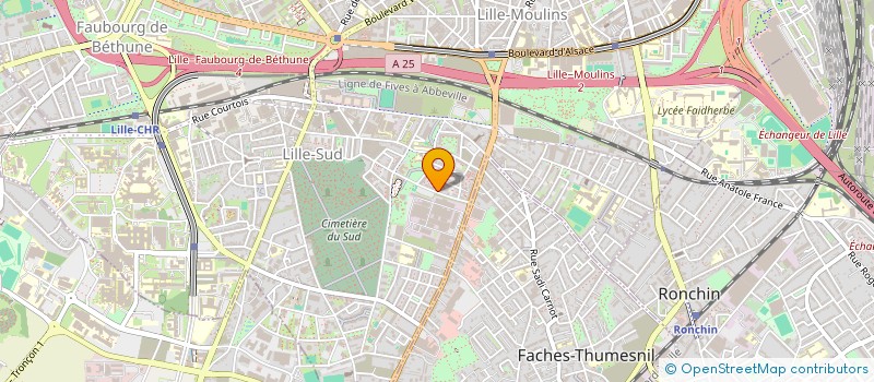 localisation de l'entreprise MADAME HAWA ADAMA KALAMOU  LILLE