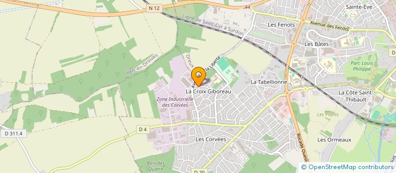 localisation de l'entreprise MADAME HAWA BA à VERNOUILLET