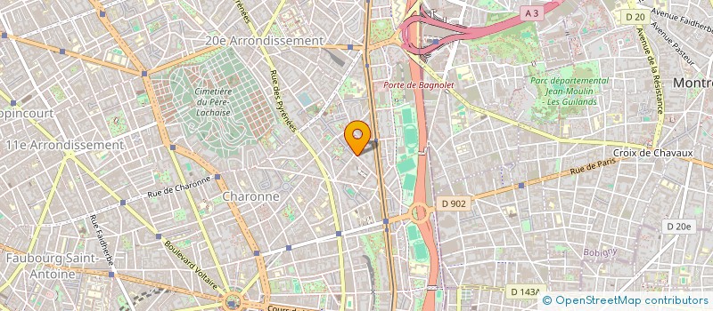 localisation de l'entreprise MADAME HAWA BARRY  PARIS