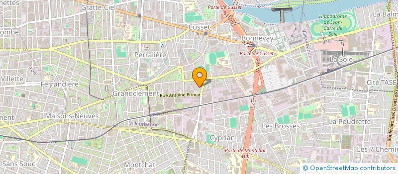 localisation de l'entreprise MADAME HAWA BOCOUM  VILLEURBANNE