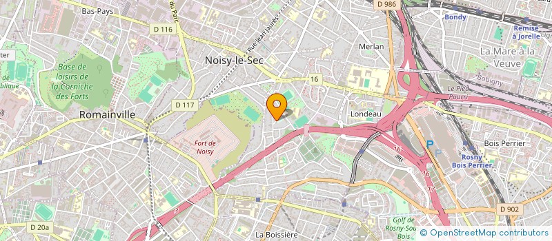 localisation de l'entreprise MADAME HAWA KANTE à NOISY-LE-SEC