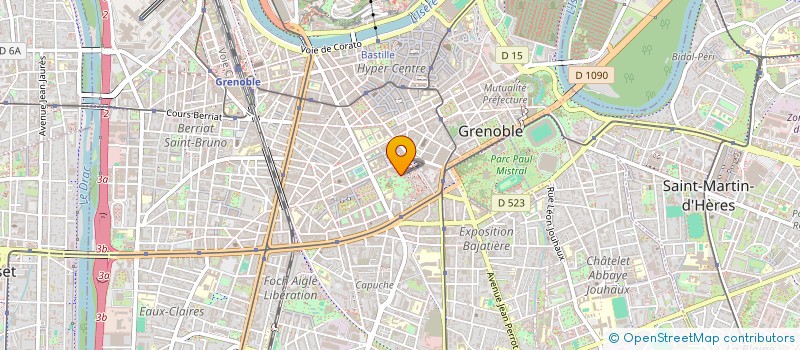 localisation de l'entreprise MADAME HAWA KEYRA  GRENOBLE